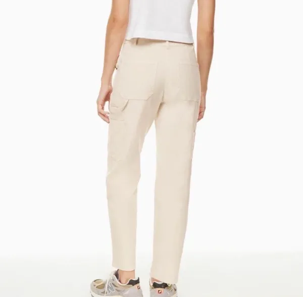 Aritzia Wilfred Free carpenter pants in bone/cream color - Image 2