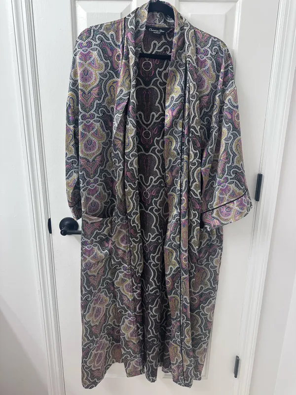 Christian Dior Vintage Robe Floral - Image 6