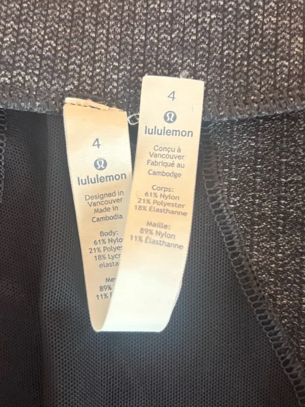 Lululemon Define Jacket Heathered Herringbone Gray Womens Size 4 - Image 10