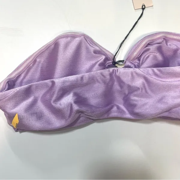 Superdown Sirena Bikini Top in Lavender Small - Image 5