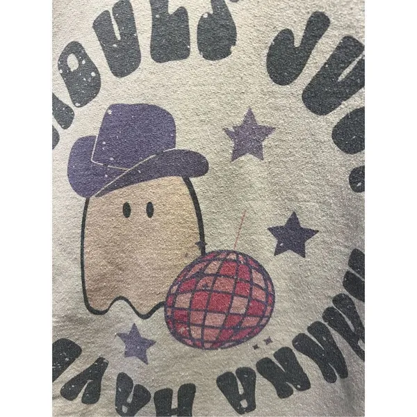 Super Mrkt. Ghouls Just Wanna Have Fun Halloween Crewneck Woman’s Size M/L - Image 5