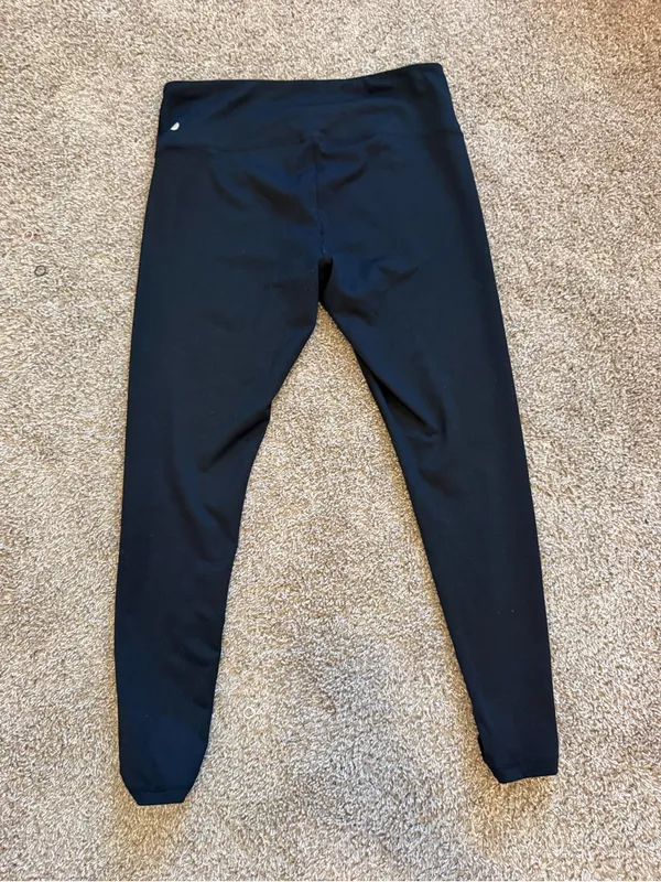 Z by Zella Perform Luxe High Waist Band 7/8" leggings size large black - Image 8