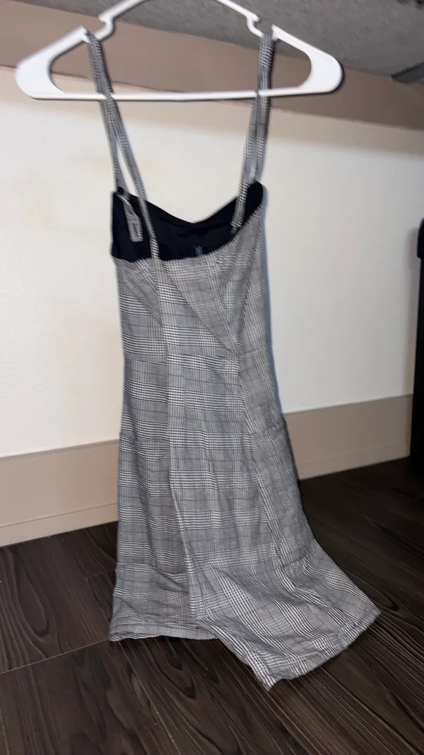Volcom Dress Mini Plaid - Image 3
