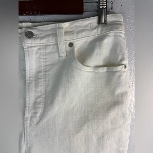 Madewell 29 The Perfect Vintage Jean in White - Image 4