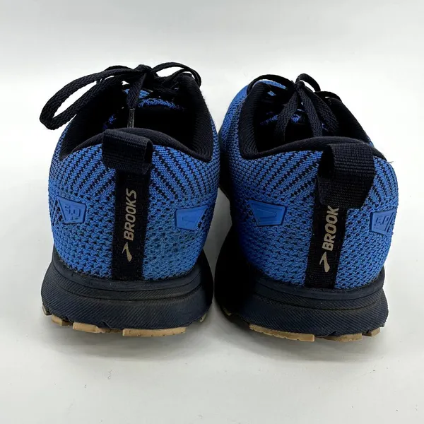 Brooks Revel 5 Performance Running Shoes Road Workout Athletic Blue Black 8M - Image 7