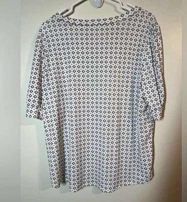Adrianna Papell Shirt, sz XL - Image 3