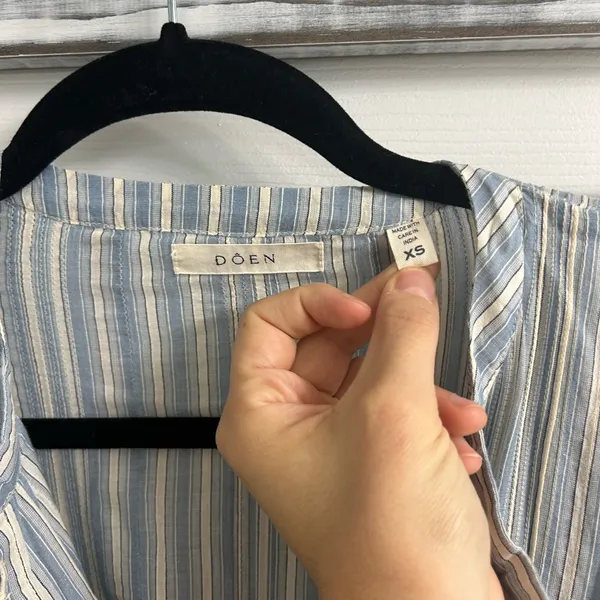 Doen Lorena Dress in Monte Isola Stripe - Image 8