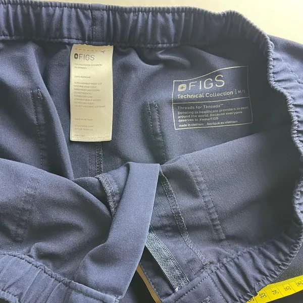 Figs bottom scrubs pre owned size M/S - Image 2