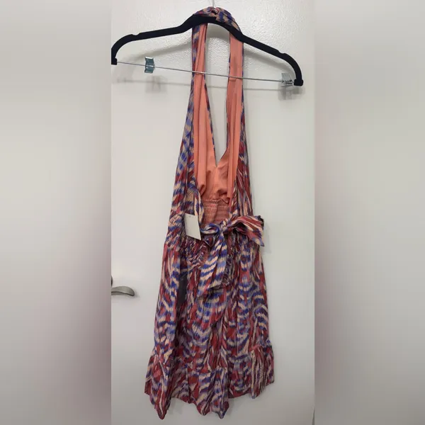 NWT The Good Journey Halter Neck Mini Dress | Flowy Summer Dress - Image 4