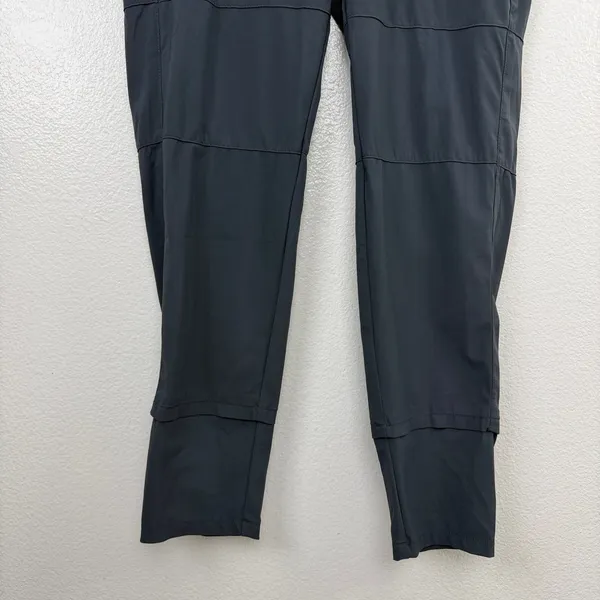 Rafaello Rossi Candy Pants Womens Size 38 M Dark Grey Elastic Waist Zipper 32x29 - Image 3