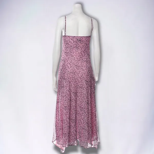 Misha Collection Printed Long Sleeveless Cowl Neck Dress Size 10 NWT - Image 3