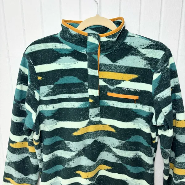 Columbia Women's Mountain Side Fleece Pullover Sweater Jacket‎ M - Image 3