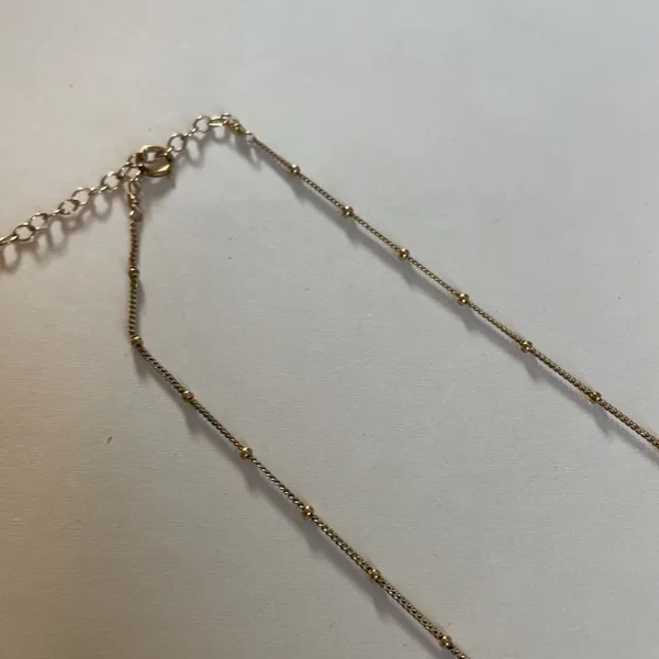 Gold Three Circle Necklace - Image 3