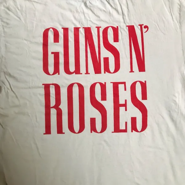 Daydreamer Guns N Roses Band Graphic Tee Shirt - Image 7