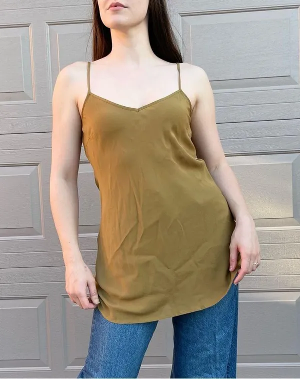 Free People Mini Slip Tunic Cami Dress Small - Image 2