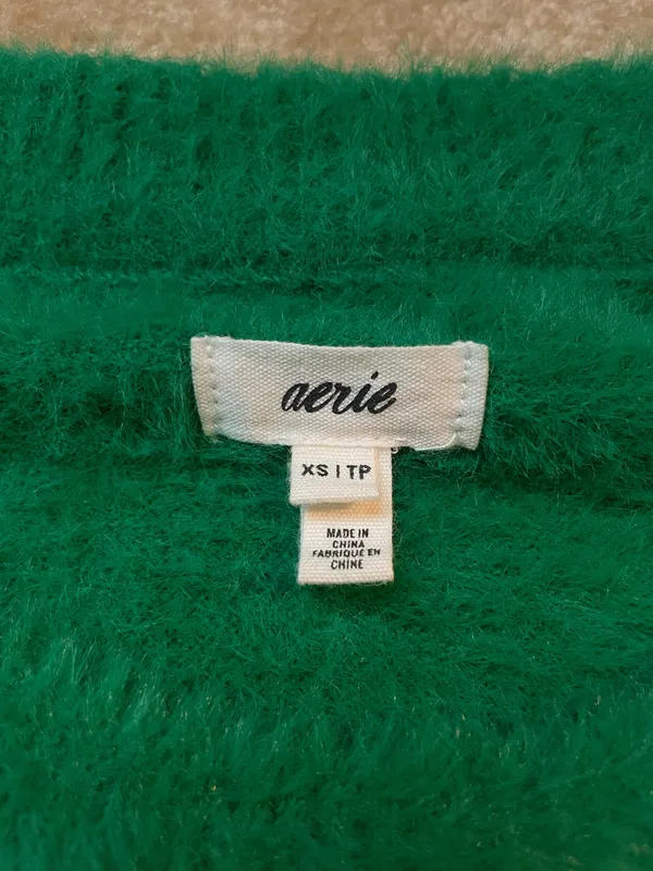 Green Aerie Sweater XS - Image 2