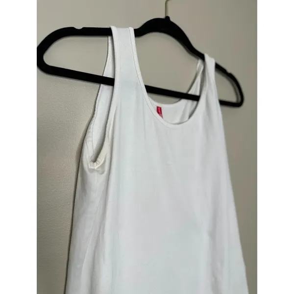 Ruby Ribbon Women's Size Small White Lace‎ Long Tank Top Tunic Extender Basic - Image 3