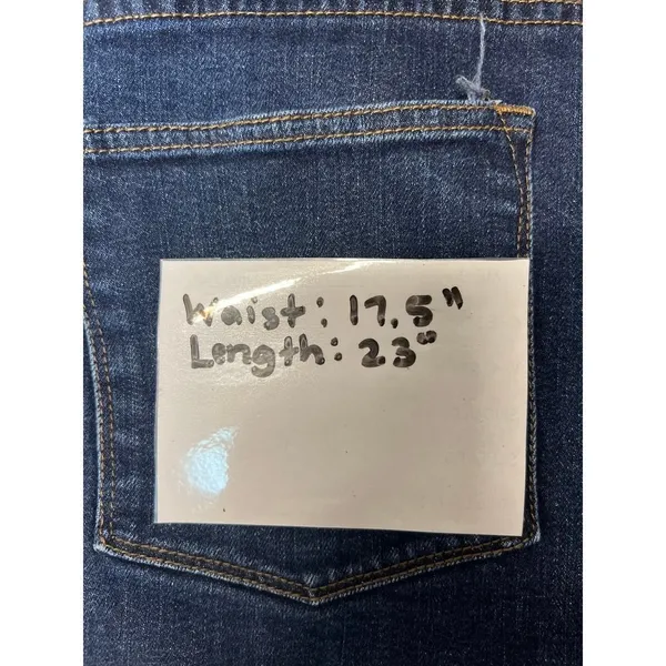 LRL Lauren Jeans CO Ralph Lauren Medium Wash Pencil Skirt Size 12 - Image 5
