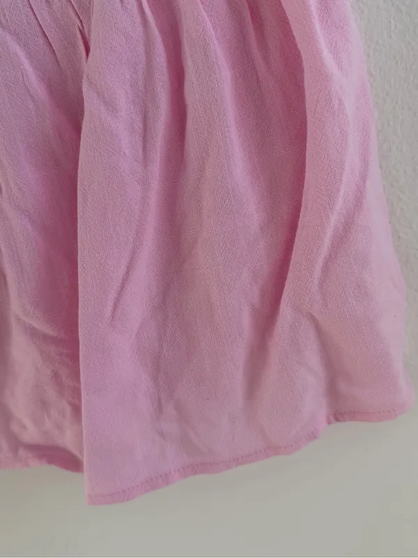 Peppermayo Pink Smocked Mini Skirt XS Ruffle Fairy Coquette - Image 7