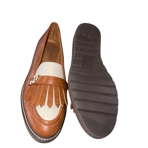 NEW Naturalizer Expert Kilted Platform Loafer 11M, CIDER WHITE - Image 8