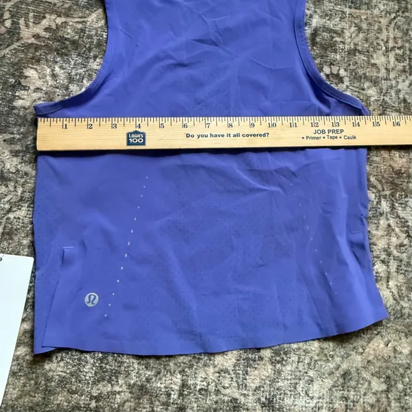 NWT Lululemon Swift Ventilated Running Tank Charged Indigo Purple W1DSMS Size 2 - Image 7