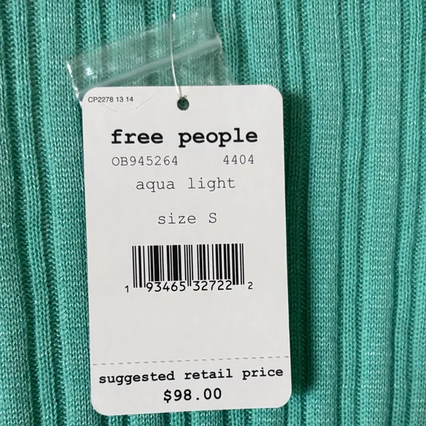 FP Movement by Free People Aqua Cardigan - Image 3