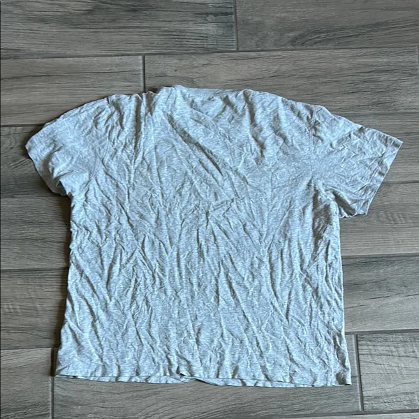 Gray Crew Neck Short Sleeve Tee Size XL - Image 5