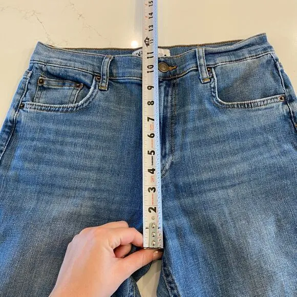 Zara The Slim Cropped‎ Jeans Size 10 - Image 9