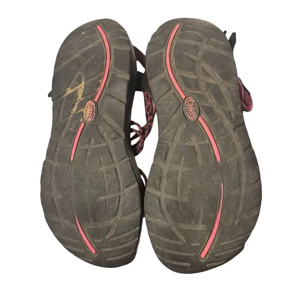 Chacos Womens ZCloud X2 Foliole Magenta Pink Black Sport Sandals Shoes Size 9 - Image 9