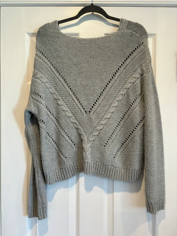 Kendall & Kylie Gray Sweater - Image 2