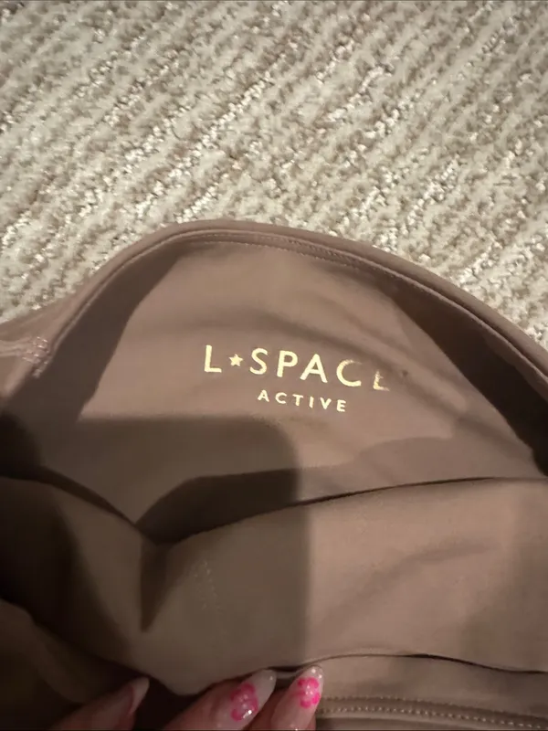 l*space Active Brown Seamless Sports Bra - Image 2