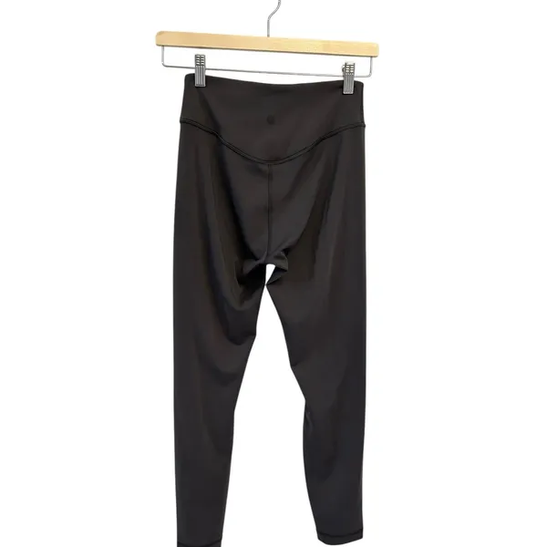 Lululemon wonder under smoothcover high rise tight size 6 25” graphite grey New - Image 3