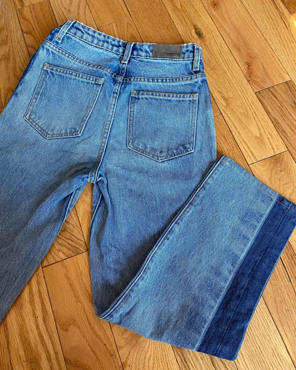Carmar Denim High Waisted Straight Leg Jeans - Image 3