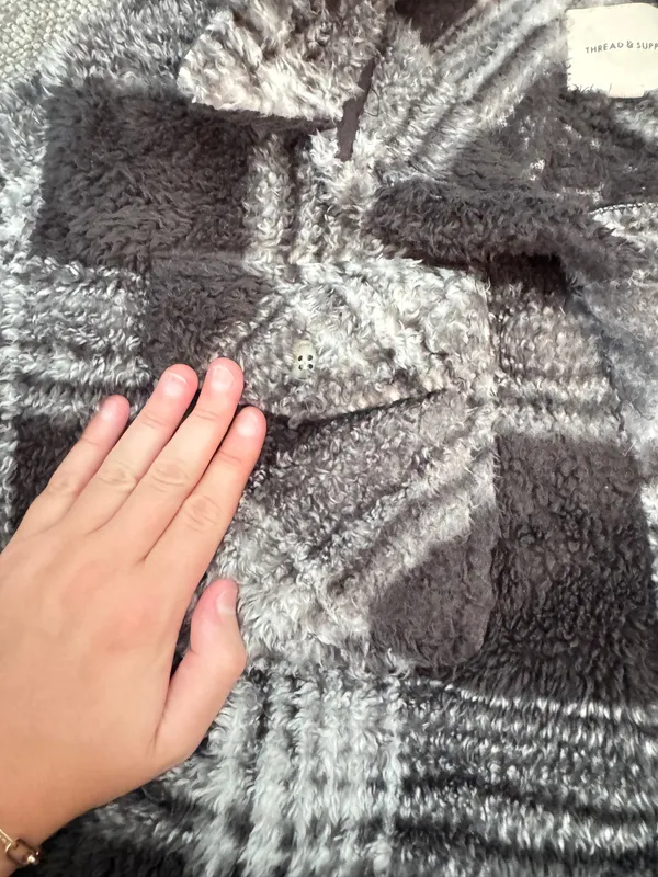 Thread and Supply Flannel fleece plaid - Image 3