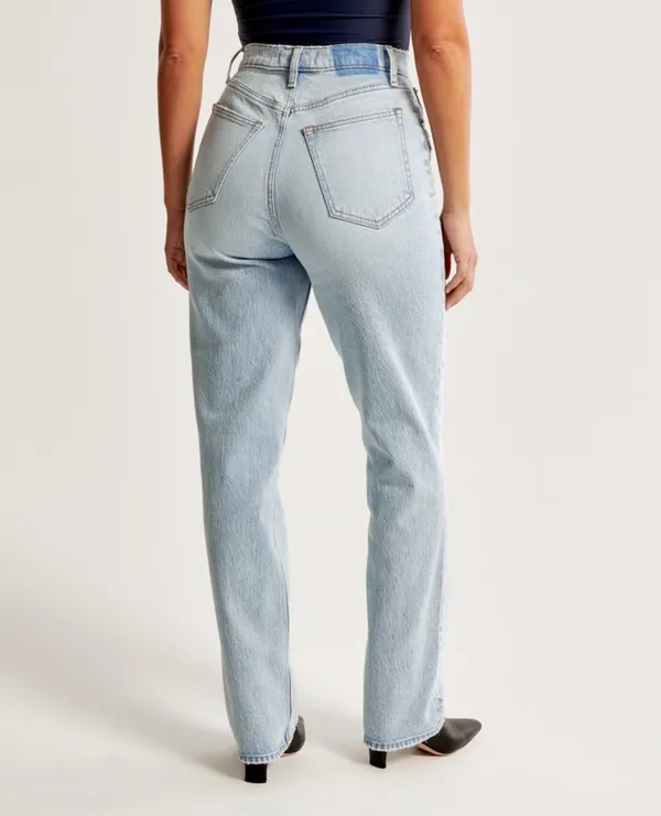Abercrombie The 90s Straight Ultra High Rise - Image 2