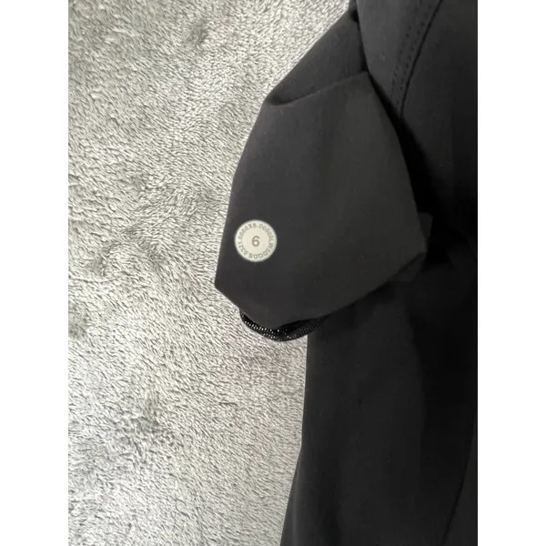 Lululemon Stretch High-Rise Jogger Black Size 6 Athletic Travel Athleisure‎ - Image 6
