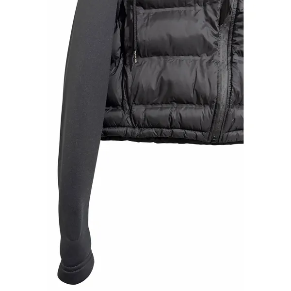 ZARA‎ Cropped Puffer Hooded Lightweight Jacket Black Women's Size Medium - Image 7