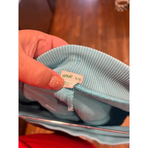 aerie shorts‎ women's blue XL - Image 4