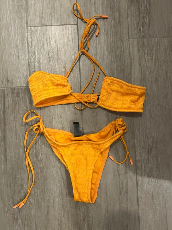 Triangl Swimwear Orange Bikini - Image 2