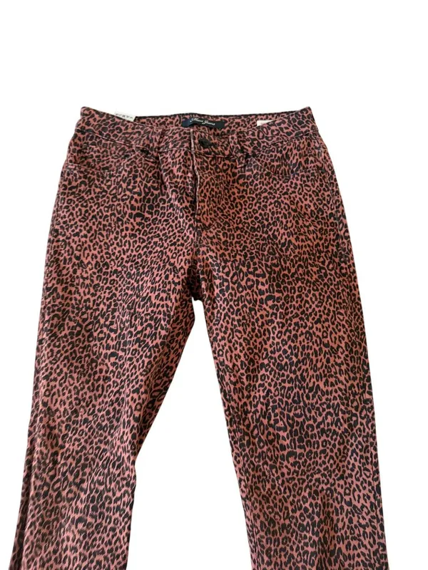 MAVI Tessa Leopard Print High Rise Skinny Jeans Size 28 x 27 - Image 5