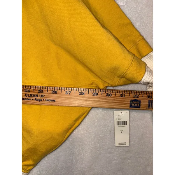 Daily Practice Anthropologie Coin Toss Floral Cropped‎ Thermal Sleeve sweatshirt - Image 9