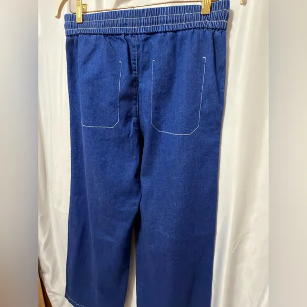 BAUM UND PFERDGARTEN Noiella Pants in Blue Depths Size EU38 (US M/L) NWT #1505 - Image 12