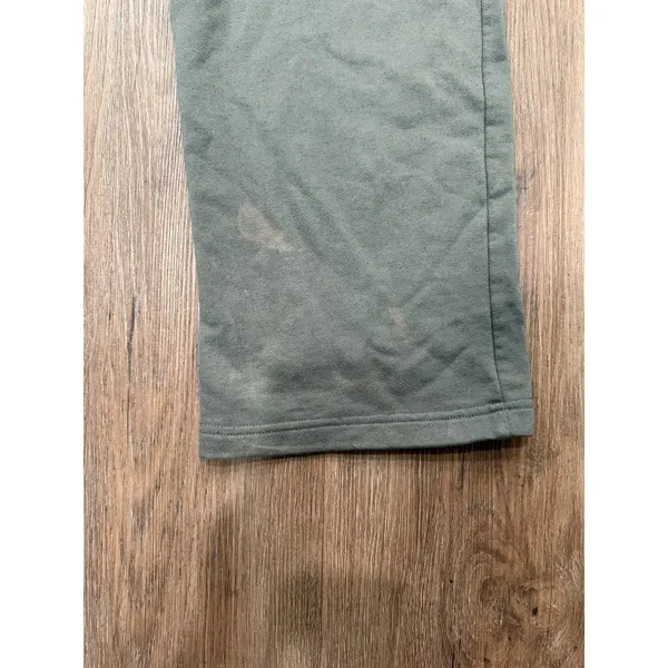 Aloha Island Alo Yoga Sweatpants Womens M‎ Green Accolade Straight Leg Flaw - Image 4