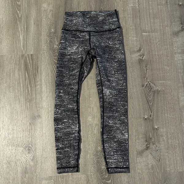 Lululemon Sz 4 Wunder Under Hi‎ Rise 7/8 Tight Workout Athletic Women’s Leggins - Image 3