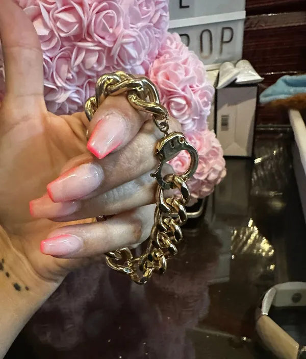 New gold, bracelet, gold plated - Image 4