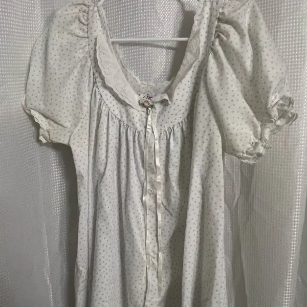 🌸 Vintage Brandywine Motherhood Nightgown – Made in USA – Size Large 🌸 - Image 2