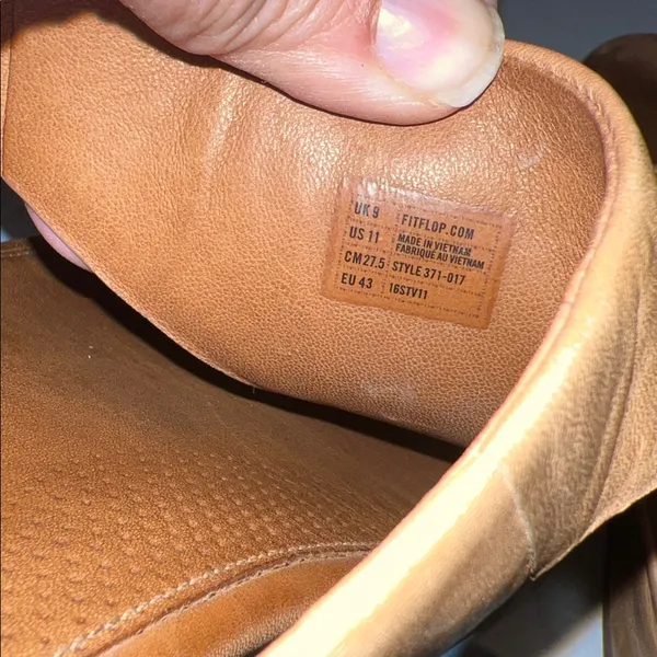 Fitflop leather sandals, size 11 - Image 9