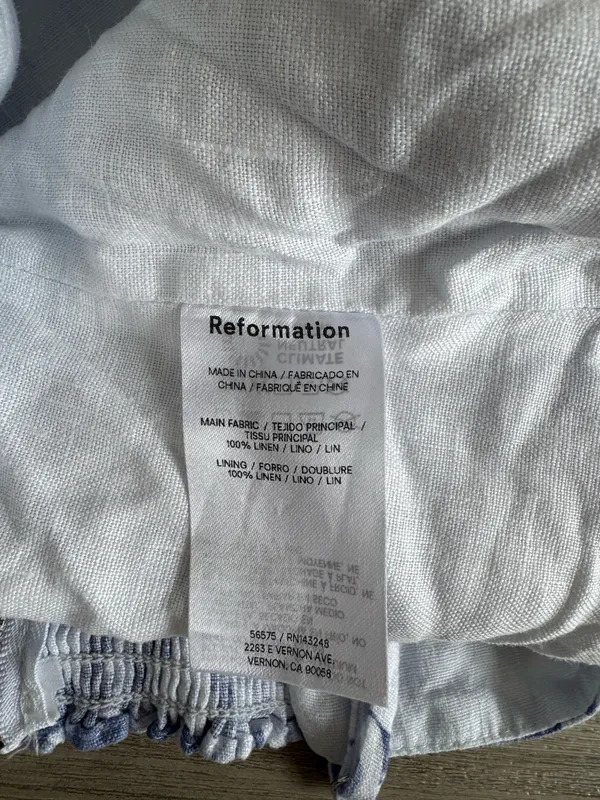 Reformation Linen Top - Image 5