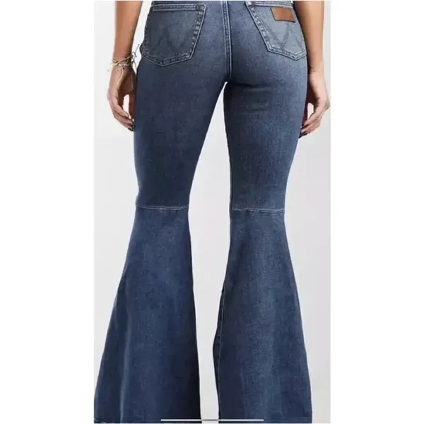 Wrangler retro women’s flare western jeans size 25X30 cowgirl rodeo jeans NWT - Image 13