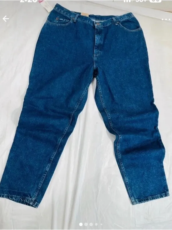 Lee Women's Boyfriend Jeans - Deep Blue Denim - Image 2